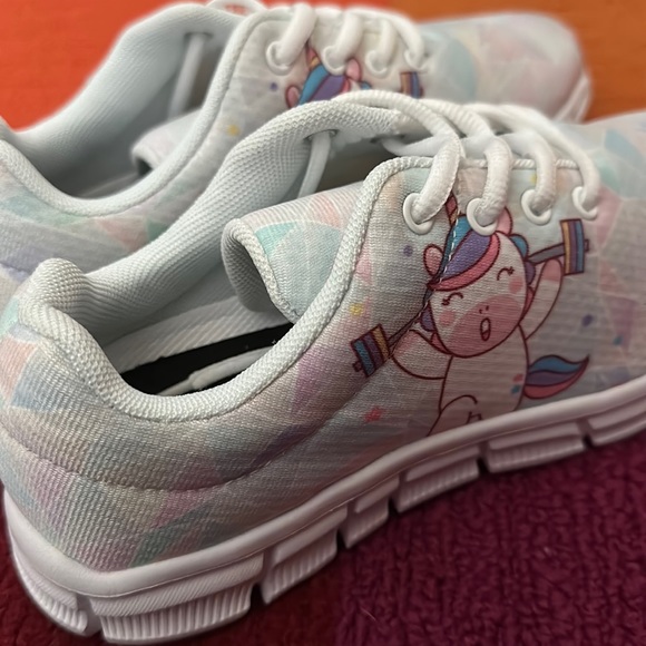 RAAD Shop Unicorn Workout Women’s Trainers - Picture 6 of 10